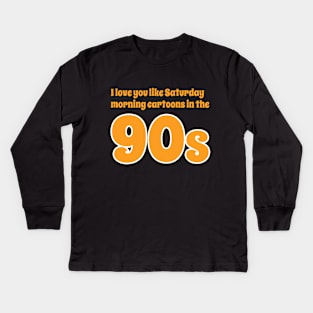 90s Love Kids Long Sleeve T-Shirt